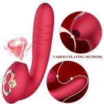 Lurevibe - Sucking Vibration Telescopic Vibrator Female Erotic Masturbation Device Adult Products - Image 3