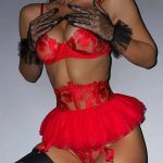 Three Piece Embroider Sexy Underwear Suit - Image 3