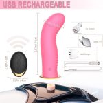 5.51‘’ Wireless Remote Control Strap On Dildo Vibrator for Couples - Image 6