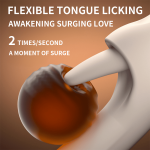 P8 Soft Tongue Licking Rotation G Spot Vibrator - Image 6