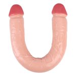 18.11‘’ Double-Ended Soft Silicone Simulated Anus Masturbation Dildo - Image 9