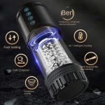 Lurevibe - Black Panda Adams 5 Sucking 5 Telescoping 10 Vibrating Oral Sex Masturbation Cup - Image 5