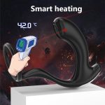 Greedy Finger Male Vibrating Clip Prostate Massager With Cock Ring - Image 3