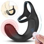 Remote Penis Vibrator Ring Prostate Massager Vibrating Cock Ring Sex Toys for Men - Image 2