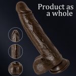 6.6‘’ Vibrating Thrusting Swing Thick Long Lifelike Dildo With Remote Control - Image 6