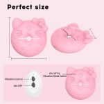 Kitty Cat Nipple Clamp Vibrators Breast Massager with Remote Control - Image 9