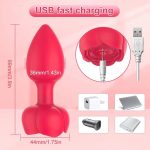 Remote Control Anal Plug Vibrating Male Masturbation Device - Image 5