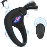 Lurevibe - Rabbit Vibrating Cock Ring Adult Sex Toys with Clitoral Vibrator - Image 2