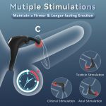 Lurevibe - Rabbit Vibrating Cock Ring Adult Sex Toys with Clitoral Vibrator - Image 5