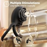 Lurevibe - Rose Clitoral Stimulator Couples Sex Toys for Men Women Pleasure - Image 4