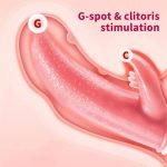 G-spot Clitoral Stimulation 12 Frequency Simulation Tongue Vaginal Massage Vibrator - Image 5