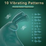 Lurevibe - Rabbit Vibrating Cock Ring Adult Sex Toys with Clitoral Vibrator - Image 8