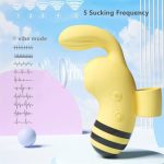Lurevibe - Finger Little Bee Strong Vibration Sucking Egg Female Masturbation - Image 4