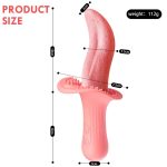 Lurevibe - Rose Realistic Tongue Licking Massage Vibrator - Image 6