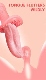 Lurevibe - Rose Realistic Tongue Licking Massage Vibrator - Image 9