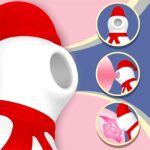 Christmas Snowman Vacuum Powerful Sucking Vibrator - Image 2