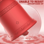 Lurevibe - Christmas Tongue Licking Sucking Vibrator APP Controlled Clitoral Stimulator for Women - Image 5
