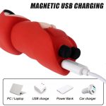 Lurevibe - Little Red Riding Hood Christmas Orgasm Egg Vibrating Clitoris Nipples Stimulator - Image 6