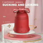 Lurevibe - Christmas Tongue Licking Sucking Vibrator APP Controlled Clitoral Stimulator for Women - Image 6