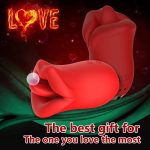 Lurevibe - Female Clit Oral Licking Tongue Vibrator Rotating Nipples Stimulator - Image 3