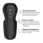 Lurevibe - Dragon Suction Trainer Male Masturbator Oral Vaginal Penis Vibrator - Image 4