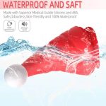 Lurevibe - Santa Hat Vibrator 15 Speed Cunnilingus Masturbator Clit G-Spot Stimulator For Christmas - Image 5