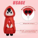 Lurevibe - Little Red Riding Hood Christmas Orgasm Egg Vibrating Clitoris Nipples Stimulator - Image 4
