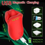 Lurevibe - Female Clit Oral Licking Tongue Vibrator Rotating Nipples Stimulator - Image 6