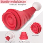 Lurevibe - Santa Hat Vibrator 15 Speed Cunnilingus Masturbator Clit G-Spot Stimulator For Christmas - Image 7