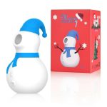 Christmas Snowman Vacuum Powerful Sucking Vibrator - Image 8