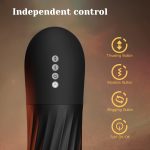 Lurevibe - Rocket 3d Realistic Textured Electric Stroker With 5 Thrusting Rotating Modes - Image 9