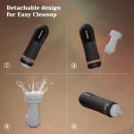 Lurevibe - Rocket 3d Realistic Textured Electric Stroker With 5 Thrusting Rotating Modes - Image 12