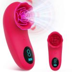 Rose Sex Toy Mini Vibrator for Womens Tapping Vibrating sex toy - Image 7