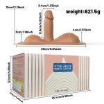 Ride-on Vibrating Clit Anal G Spot Stimulation Dildo Sex Machine - Image 9