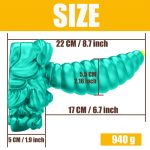 6.7‘’ AIMITEX Unicorn Silicone Shaped Penis Anal Plug Masturbator - Image 3