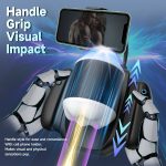 APP Controlled Male Masturbation Cup 10 Vibration Modes 3 Thrusting Speeds  Telescopic - Image 5