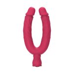 7.5‘’ Double Ended Vibrating Rose Dildo Anal Dildo with 10 Vibrating Modes - Image 9