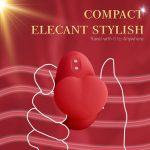 Love Shape Finger Sucking Vibrator Clitoris Stimulation For Couple Foreplay - Image 3