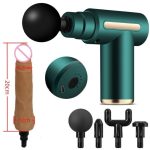 Massage Gun Modified Hand-Held Cannon Head Massage Female Masturbation Penis Back Court Vibrator - Image 3