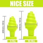 Aimitex Ice Cream Colorful Silicone Butt Plug Anal Expansion plug - Image 9