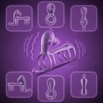 Morgana Silicone Vibrating Penis Rings - Image 4