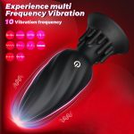 APP - Controlled Rotating Anal Plug  9 Modes Waterproof  Quiet - Image 2