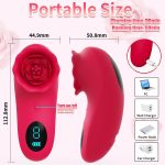 Rose Sex Toy Mini Vibrator for Womens Tapping Vibrating sex toy - Image 6