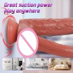6.69‘’ Dildo Liquid Silicone Super Soft Simulation Penis Sex Masturbator - Image 5