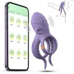 Octopus Lock Delayed Ejaculation Penis Ring Wireless APP - Image 2