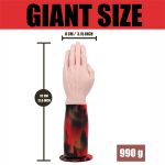 AIMITEX Giant Flower Arm Liquid Silicone Butt Plug Anal Toy - Image 8