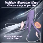 Octopus Lock Delayed Ejaculation Penis Ring Wireless APP - Image 4