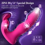 3 In 1 Bunny Wearable Thrusting G Spot Vibrator App Remote Control - Image 3
