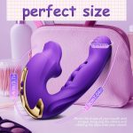 Rose Muncher Clitoris Biting Rolling Ball G Spot Vibrator - Image 6