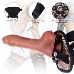 7.68 Inch Dildo Soft Manual Dildo With Double Breasts - Image 5